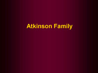 Families - Atkinson