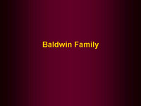 Families - Baldwin