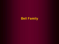 Families - Bell