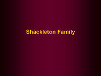 Families - Shackleton