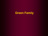 Families - Green