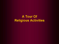 Tour - Religion
